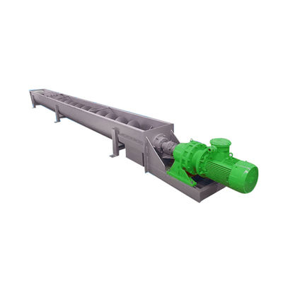 o transporte de parafuso de Shaftless do aço carbono 50m3/H automatizou o transporte espiral de aço inoxidável