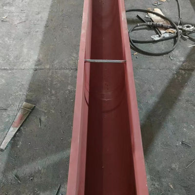 o transporte de parafuso de Shaftless do aço carbono 50m3/H automatizou o transporte espiral de aço inoxidável