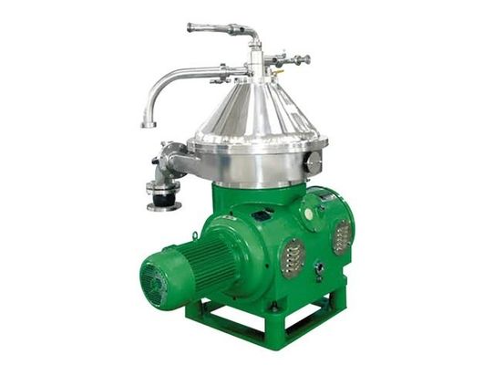Centrifugadora automática de disco para separação contínua de fases sólidas e líquidas na indústria