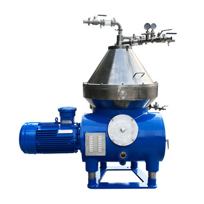 Centrífuga de disco de 110-240V compacta para separação de líquidos líquidos