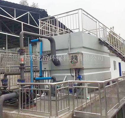 Tanque branco do tratamento de águas residuais, filtro de cilindro do gerencio da fibra
