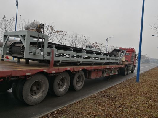 Transporte de correia do parafuso do tratamento da água, transporte de parafuso de aço inoxidável do ISO