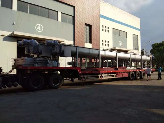 Transporte de correia do parafuso do tratamento da água, transporte de parafuso de aço inoxidável do ISO
