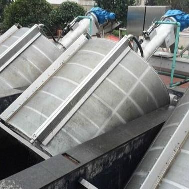 águas residuais da tela do cilindro giratório de 2600mm, tela fina de cilindro 10m giratório