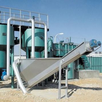 Equipamento Grit Water Separator de Desanding do parafuso de Shaftless