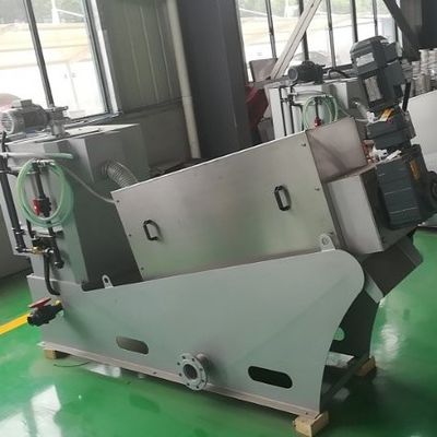 Máquina de secagem da lama do parafuso da indústria alimentar de aço inoxidável