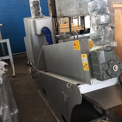 máquina de secagem da lama do parafuso 45m3/h, máquina de secagem da imprensa de parafuso do aço carbono