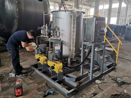 Aço carbono de dose automático municipal da máquina 4000L/h