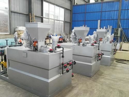 Máquina de dose automática SUS304 do tratamento de águas residuais