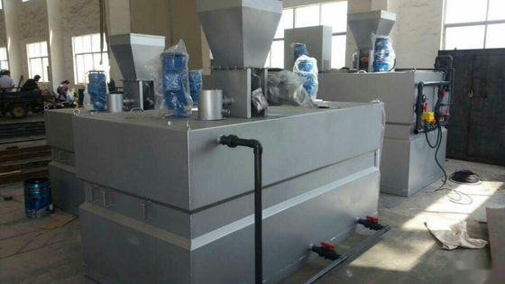 máquina de dose automática do ISO 0.18Kw para o tratamento de esgotos