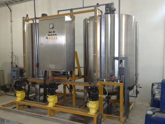 Sistema de dose químico de aço inoxidável, água médica que dosa a máquina