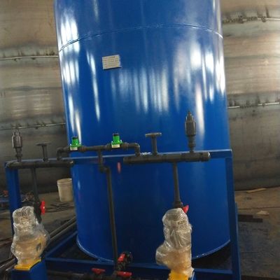 tratamento da água municipal de dose do sistema do polímero 1500L/h