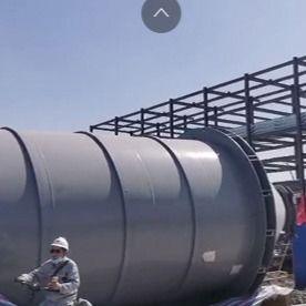 tanque de armazenamento do cal de 5.6m, cal de aço inoxidável que dosa o sistema