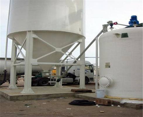 Tanque de armazenamento da maioria do tratamento do gás de desperdício do produto químico do silo do armazenamento do cal do aço carbono