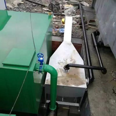 Separação líquida contínua integrada da máquina do tratamento de águas residuais