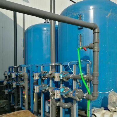 Material de alinhamento de borracha do aço carbono Q235 do equipamento da filtragem das águas residuais