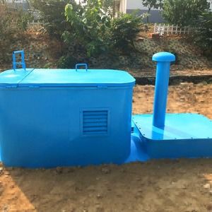 equipamento do tratamento de esgotos 10m3/h com tecnologia biológica do reator da membrana