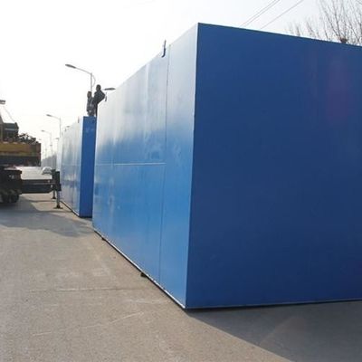 equipamento do tratamento de esgotos 10m3/h com tecnologia biológica do reator da membrana