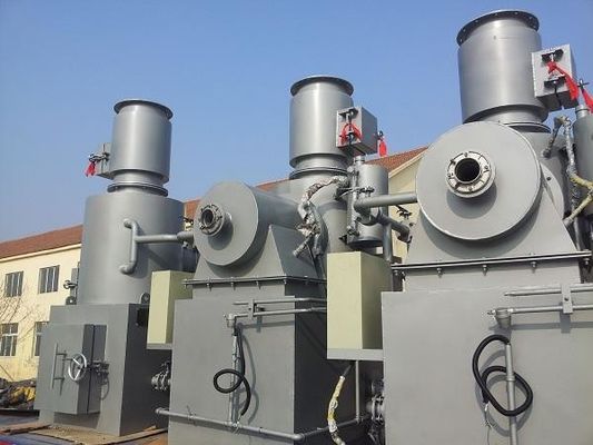 incinerador médico do desperdício 40Kw, incinerador inofensivo do desperdício industrial do tratamento