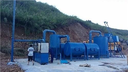 Urbano desperdice a máquina do incinerador, bio incinerador médico azul do desperdício
