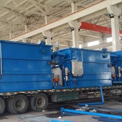 equipamento do tratamento de águas residuais 1m3/h, máquina da flutuação de Blue Air