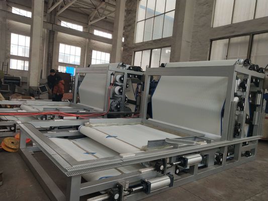 imprensa de filtro da correia de 1000mm para a secagem da lama de aço inoxidável