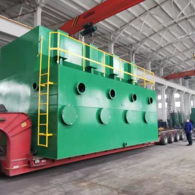 equipamento do purificador da água 20m3/h, equipamento verde do tratamento de esgotos
