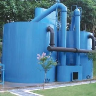 Filtro Valveless automático azul da gravidade para o tratamento de esgotos