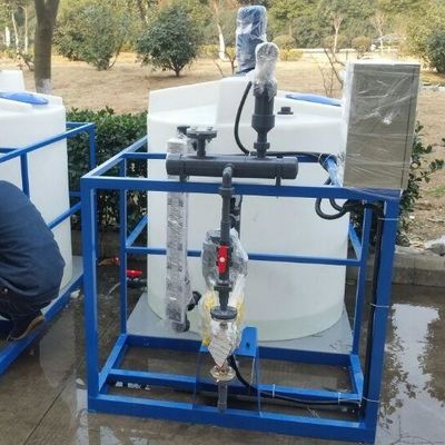 Máquina de dose automática de prata, unidades de dose automáticas químicas