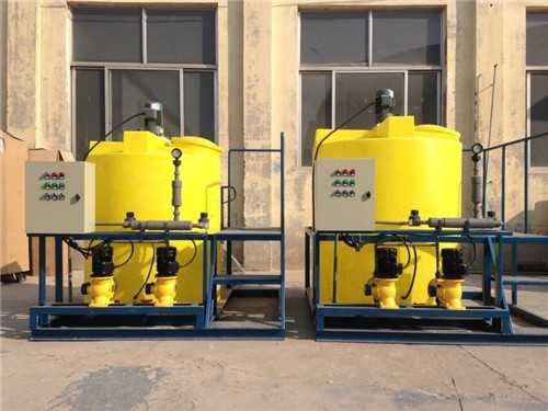 Unidade de dose química de enchimento automática 1000L/H amarelo