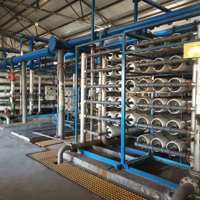Máquina industrial tubular do purificador da água